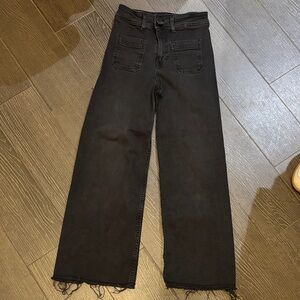 Zara Black Flare kids Jeans